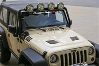 Thumbnail for Rugged Ridge Performance Vented Hood 07-18 Jeep Wrangler JK