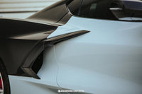 Thumbnail for Anderson Composites 20-21 Chevrolet Corvette C8 Stingray Carbon Fiber Side Scoops