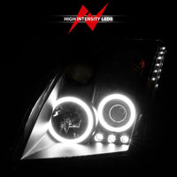 Thumbnail for ANZO 2007-2012 Nissan Sentra Projector Headlights Black