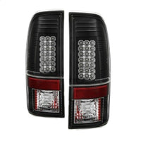 Thumbnail for Spyder Ford Super Duty 08-15 LED Tail Lights Black ALT-YD-FS07-LED-BK