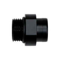 Thumbnail for DeatschWerks 8AN ORB to S387 Pre-Filter Sock Adapter - Anodized Matte Black