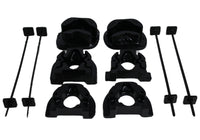 Thumbnail for Energy Suspension 97-01 Honda CR-V 4WD Black Motor Mount Insert Set