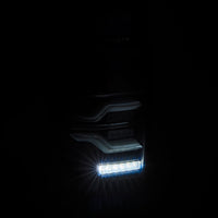 Thumbnail for AlphaRex 14-21 Toyota Tundra LUXX LED Taillights Alpha Blk w/Activ Light/Seq Signal
