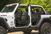 Thumbnail for Rugged Ridge Fortis Front Tube Doors with Mirrors 18-23 Jeep Wrangler JL/JT