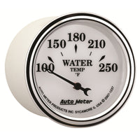 Thumbnail for AutoMeter Gauge Water Temp 2-1/16in. 250 Deg. F Elec Old Tyme White II