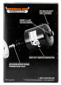 Thumbnail for K&N 01-12 Yamaha FJR 1300/1300A/1300AE/1300AS 2.688in OD x 3.813in H Oil Filter