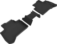Thumbnail for 3D MAXpider 2018-2020 BMW X3 (G01)/X4 (G02) Kagu 2nd Row Floormats - Black