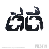 Thumbnail for Westin 2007-2013 Chevy Silverado 1500 Ext. Cab Running Board Mount Kit - Black
