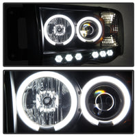 Thumbnail for Spyder Dodge Ram 1500 02-05 03-05 Projector Headlights CCFL Halo LED Blk Smke PRO-YD-DR02-CCFL-BSM