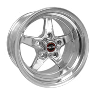 Thumbnail for Race Star 92 Drag Star 15x10.00 5x4.50bc 6.25bs Direct Drill Polished Wheel