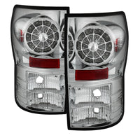 Thumbnail for Spyder Toyota Tundra 07-13 LED Tail lights Chrome ALT-YD-TTU07-LED-C