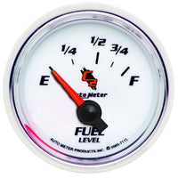 Thumbnail for AutoMeter Gauge Fuel Level 2-1/16in. 73 Ohm(e) to 10 Ohm(f) Elec C2