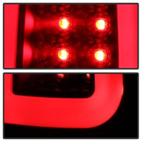 Thumbnail for Spyder 08-16 Ford Super Duty F-250 V3 Light Bar LED Tail Lights - Black (ALT-YD-FS07V3-LBLED-BK)