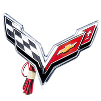 Thumbnail for Oracle Corvette C7 Rear Illuminated Emblem - Red SEE WARRANTY