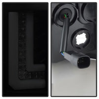 Thumbnail for Spyder GMC Sierra 2016-2017 Light Bar LED Tail Lights - Black Smoke ALT-YD-GS16-LED-BSM