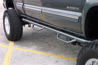 Thumbnail for N-Fab Nerf Step 01-06 Chevy-GMC 1500/2500/3500 Crew Cab 6.5ft Bed - Gloss Black - W2W - 3in
