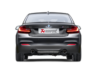Thumbnail for Akrapovic 16-17 BMW M240i (F22 F23) Evolution Line Cat Back (SS) w/ Carbon Tips (Req. Link Pipe)