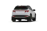 Thumbnail for Rally Armor 22-24 Hyundai Tucson Black UR Mud Flap w/Red Logo