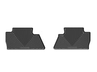 Thumbnail for WeatherTech 14+ Chevrolet Silverado Rear Rubber Mats - Black