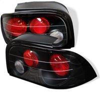 Thumbnail for Spyder Ford Mustang 94-95 Euro Style Tail Lights Black ALT-YD-FM94-BK