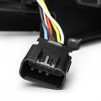 Thumbnail for AlphaRex 07-13 Chevy 1500 LUXX LED Proj Headlights Plank Style Jet Blk w/ Activ Light/Seq Signal/DRL