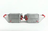 Thumbnail for CSF 12-16 BMW M5 (F10) / 12-18 BMW M6 (F06/F12/F13) Twin Charge-Air-Cooler Set - Raw Finish