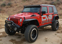 Thumbnail for DV8 Offroad 07-18 Jeep Wrangler JK Metal Heat Dispersion Hood - Primer Black