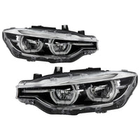 Thumbnail for Spyder BMW F30 3 Series 4Dr LED Projector Headlights Chrome PRO-JH-BF3012H-4D-LED-C