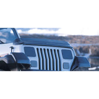 Thumbnail for Rugged Ridge Bug Deflector Smoke 87-06 Jeep Wrangler