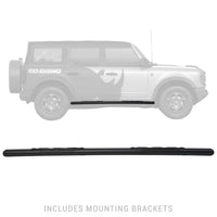 Thumbnail for Go Rhino 18-20 Jeep Wrangler JLU 1000 Series Side Steps - Tex Blk