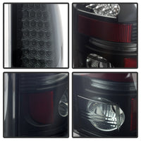 Thumbnail for Spyder Chevy Silverado 1500 99-02 (Not Fit Stepside) LED Tail Lights Blk Smke ALT-YD-CS99-LED-BSM