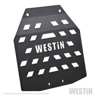 Thumbnail for Westin/Snyper 18-21 Jeep Wrangler JL Transfer Case Skid Plate - Textured Black