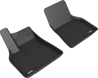 Thumbnail for 3D MAXpider 2020-2020 Tesla Model Y Kagu 1st Row Floormat - Black
