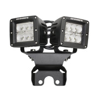 Thumbnail for Go Rhino 18-20 Jeep Wrangler JL/JLU Light Mount - One or Two 3in Cubes