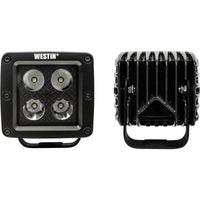 Thumbnail for Westin LED Auxiliary Light 3.2in x 3.0in Spot w/5W Cree - Black