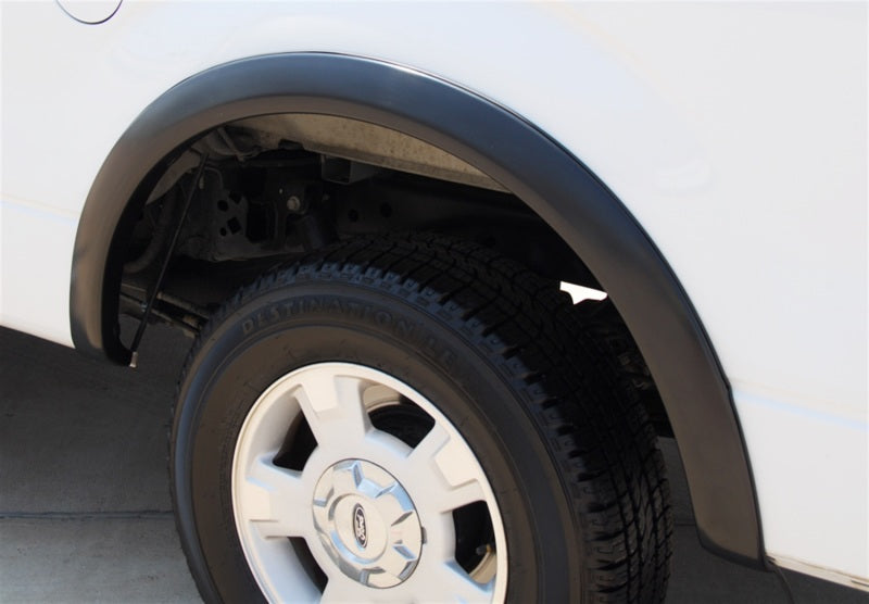 Lund 09-14 Ford F-150 (Excl Raptor) SX-Sport Style Smooth Elite Series Fender Flares - Black (2 Pc.)