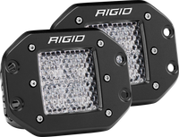 Thumbnail for Rigid Industries Dually - Flush Mount - 60 Deg. Lens - Set of 2