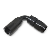 Thumbnail for Russell Performance 3/8in SAE Quick Disc Female to -6 Hose Black 90 Degree Hose End