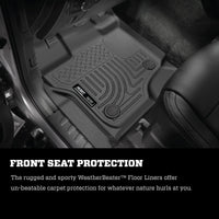 Thumbnail for Husky Liners 2023 Toyota Sequoia WeatherBeater 3rd Row Black Floor Liner