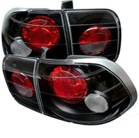 Thumbnail for Spyder Honda Civic 96-98 4Dr Euro Style Tail Lights Black ALT-YD-HC96-4D-BK