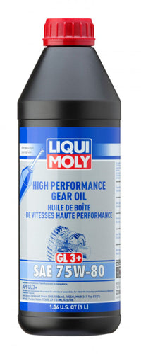 Thumbnail for LIQUI MOLY 1L High Performance Gear Oil (GL3+) SAE 75W80