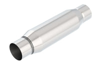 Thumbnail for Borla CrateMuffler Resonator Option 2.25in Center/Center 3.5in Round x 10in