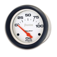 Thumbnail for Autometer Phantom 66.7mm 0-100 PSI SSE Oil Pressure Gauge