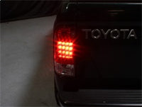Thumbnail for Spyder Toyota Tacoma 95-00 LED Tail Lights Red Clear ALT-YD-TT95-LED-RC