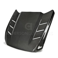 Thumbnail for Anderson Composites 15-17 Ford Mustang (Excl. GT350/GT350R) Heat Extractor Double Sided Hood