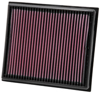 Thumbnail for K&N Replacement Air Filter for Opel / Vauxhall / Saab 11.375in O/S L x 10.125in O/S W x 1.625in H