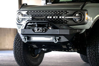 Thumbnail for DV8 Offroad 2021+ Ford Bronco Modular Front Bumper Winch Capable w/ Auxiliary Light Mounts