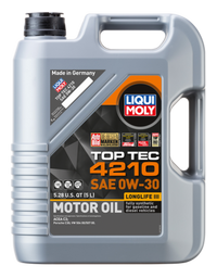 Thumbnail for LIQUI MOLY 5L Top Tec 4210 Motor Oil SAE 0W30