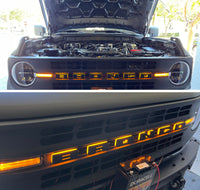 Thumbnail for ORACLE Lighting Universal Illuminated LED Letter Badges - Matte Blk Surface Finish - C SEE WARRANTY