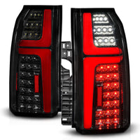 Thumbnail for ANZO 15-20 Chevrolet Tahoe Sequential LED Tube Taillights Black